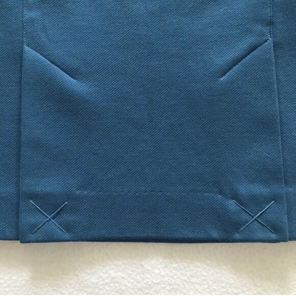 NWOT cAbi Women 3220 Teal Blue Sigourney Pencil Knee Length Straight Skirt 4 - Picture 8 of 10
